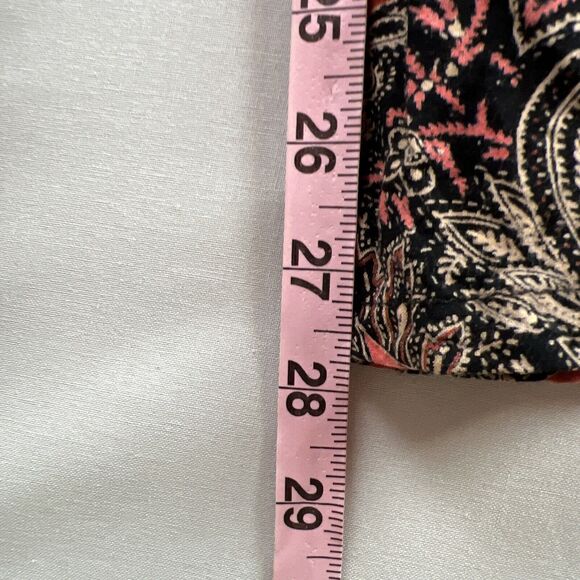 Miss Me Boho Paisley Wide Leg Pants Womens Stretch Size Small - Picture 8 of 12